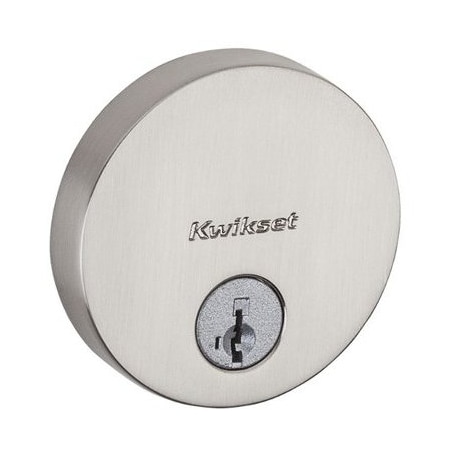 Kwikset SN RND SGL Cyl Deadbolt 258 RDT 15 SMT CP K4 V1